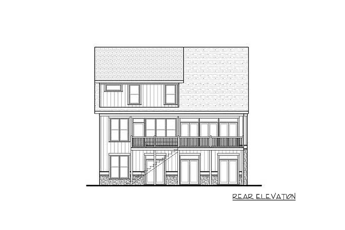 Plan 92091VS: Craftsman Cottage With Sun Deck - Image #6 - Cottage, Craftsman, Northwest, Shingle