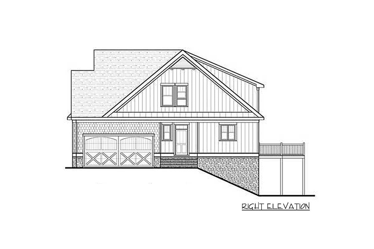 Plan 92091VS: Craftsman Cottage With Sun Deck - Image #7 - Cottage, Craftsman, Northwest, Shingle