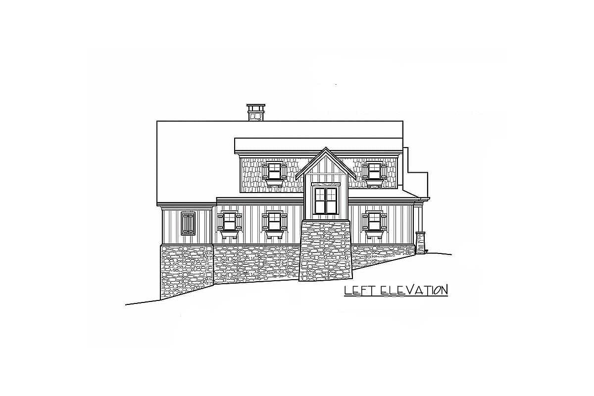 Plan 92302MX: Rustic Mountain Cottage House Plan - 1946 Sq Ft - Image #27 - Cottage, Craftsman, Mountain, Rustic