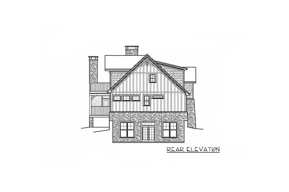 Plan 92302MX: Rustic Mountain Cottage House Plan - 1946 Sq Ft - Image #28 - Cottage, Craftsman, Mountain, Rustic