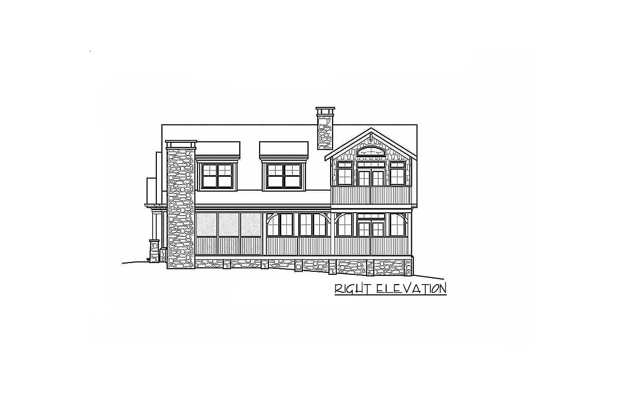 Plan 92302MX: Rustic Mountain Cottage House Plan - 1946 Sq Ft - Image #29 - Cottage, Craftsman, Mountain, Rustic