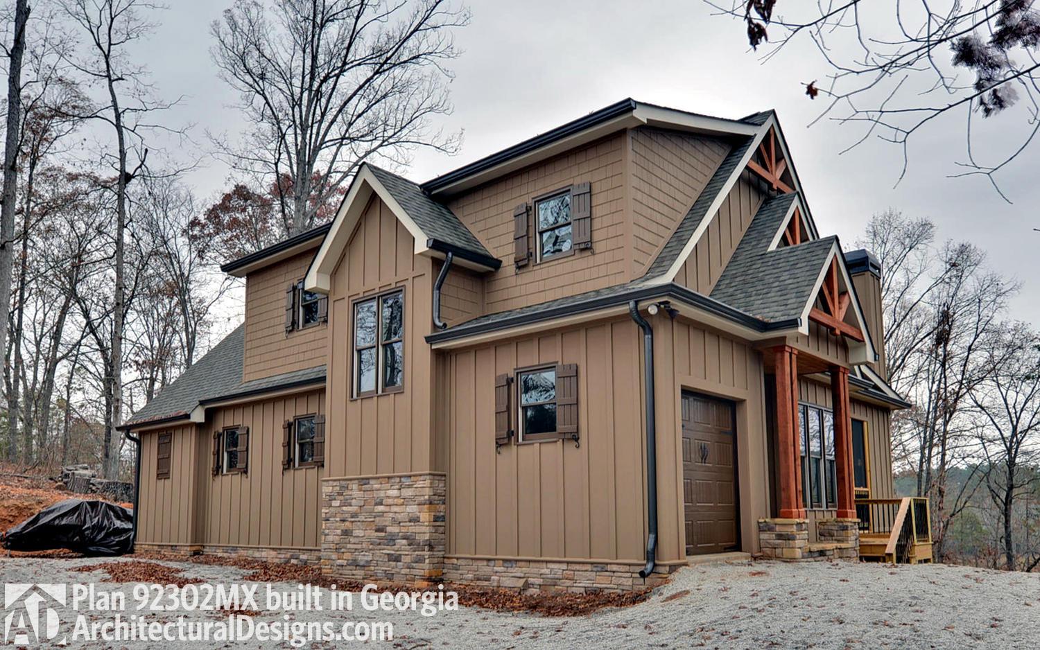 build gallery item - Architectural Designs Exclusive House Plan 92302MX built in Georgia