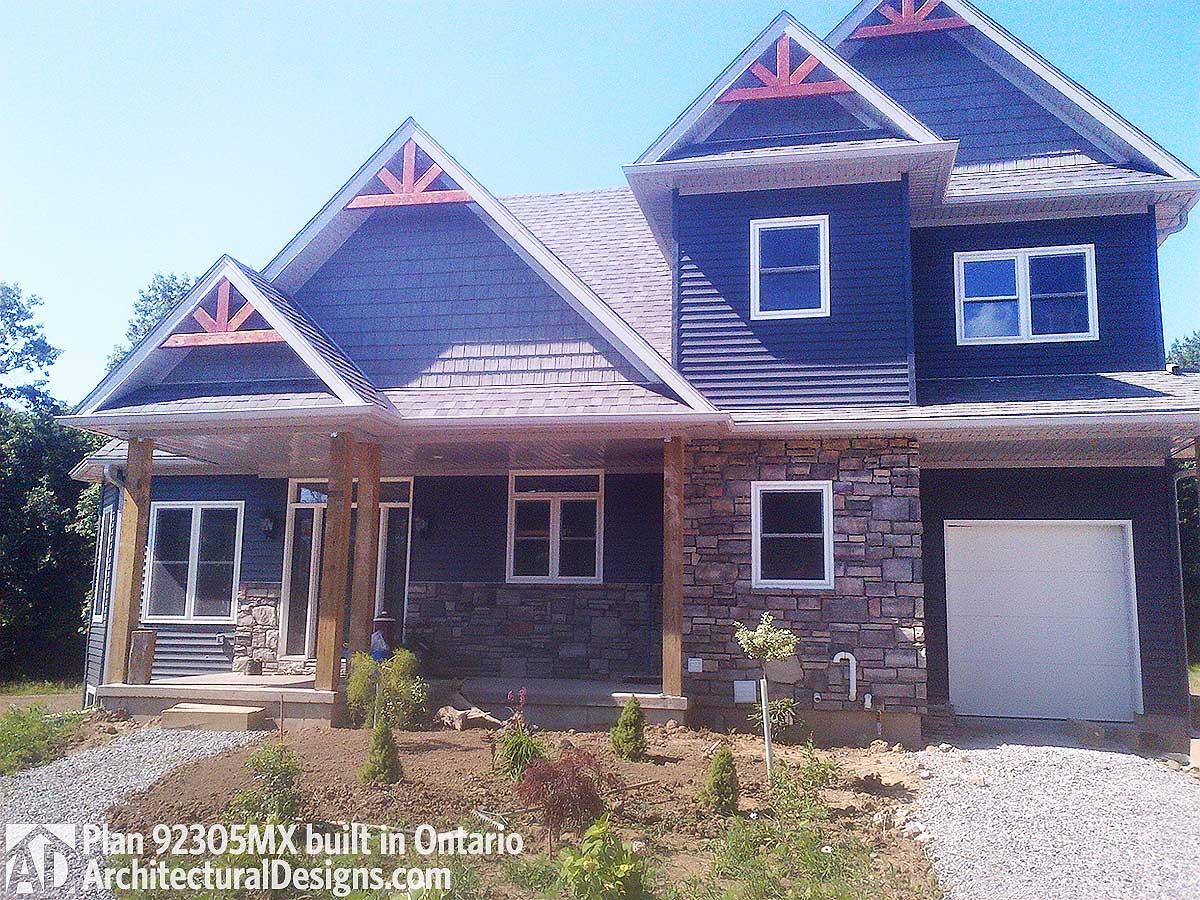 Plan 92305MX: Mountain Home with Vaulted Ceilings - 1613 Sq Ft - Image #13 - Cottage, Country, Craftsman, Mountain, Rustic, Vacation