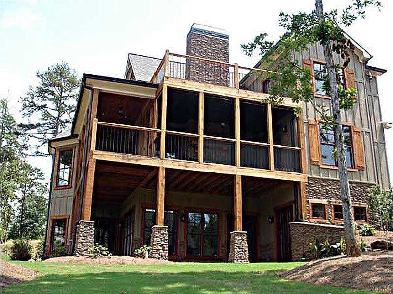 Plan 92305MX: Mountain Home with Vaulted Ceilings - 1613 Sq Ft - Image #9 - Cottage, Country, Craftsman, Mountain, Rustic, Vacation