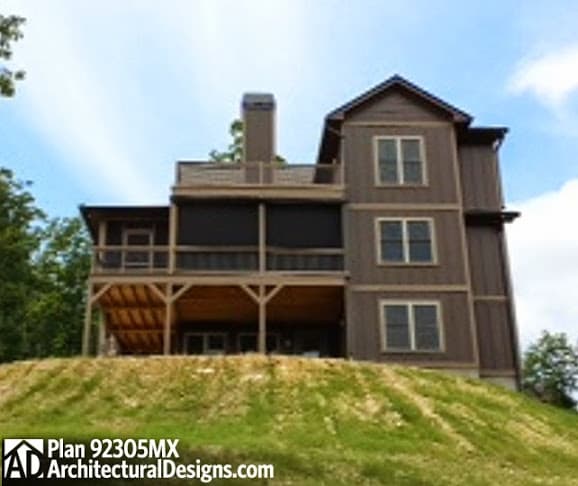 build gallery item - House Plan 92305MX comes to life in North Carolina