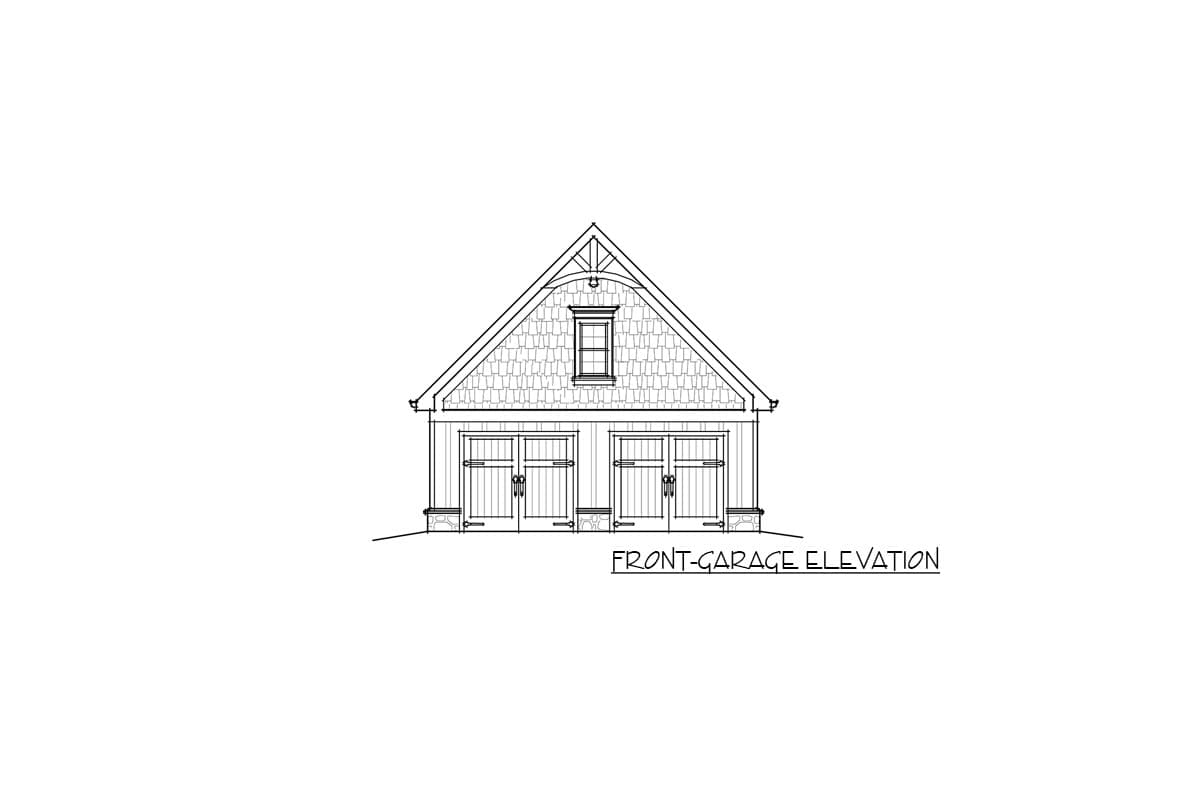 Plan 92310MX: Lake House Plan with Lower Level Boat Garage - 2120 Sq Ft - Image #18 - Cottage, Craftsman, Mountain, Rustic, Vacation