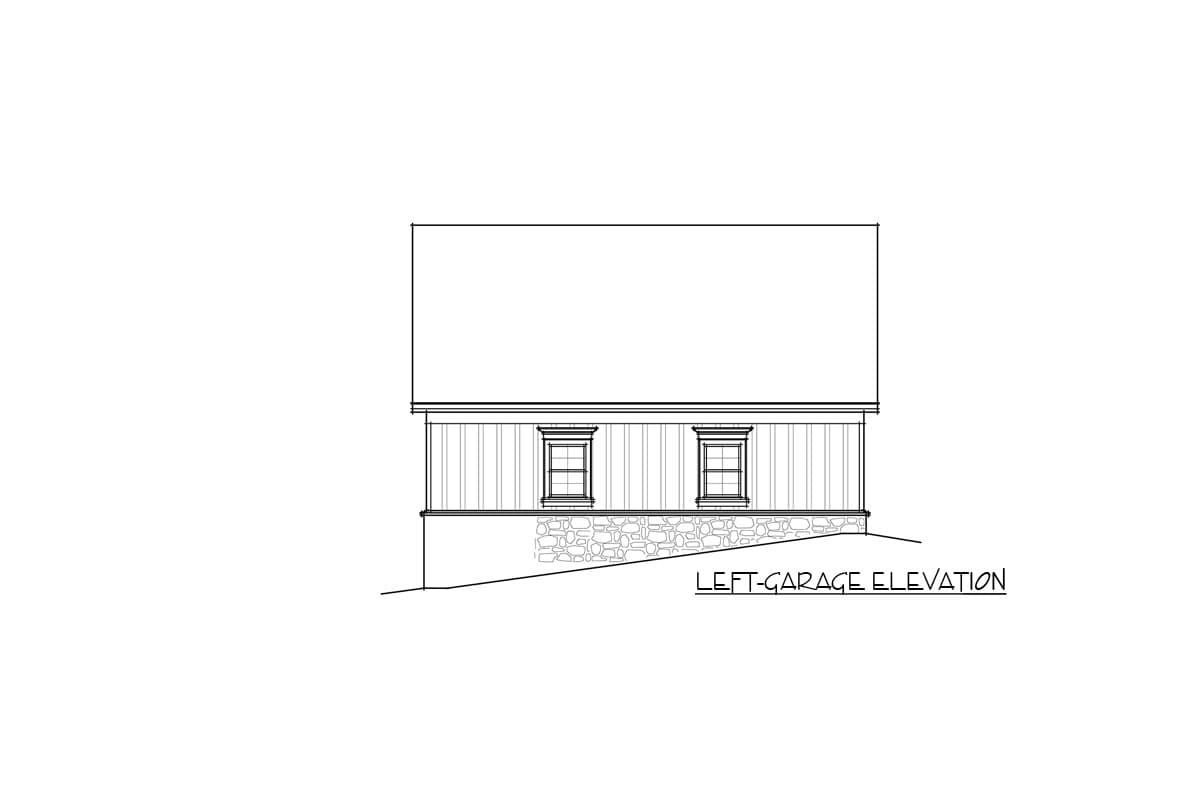 Plan 92310MX: Lake House Plan with Lower Level Boat Garage - 2120 Sq Ft - Image #19 - Cottage, Craftsman, Mountain, Rustic, Vacation