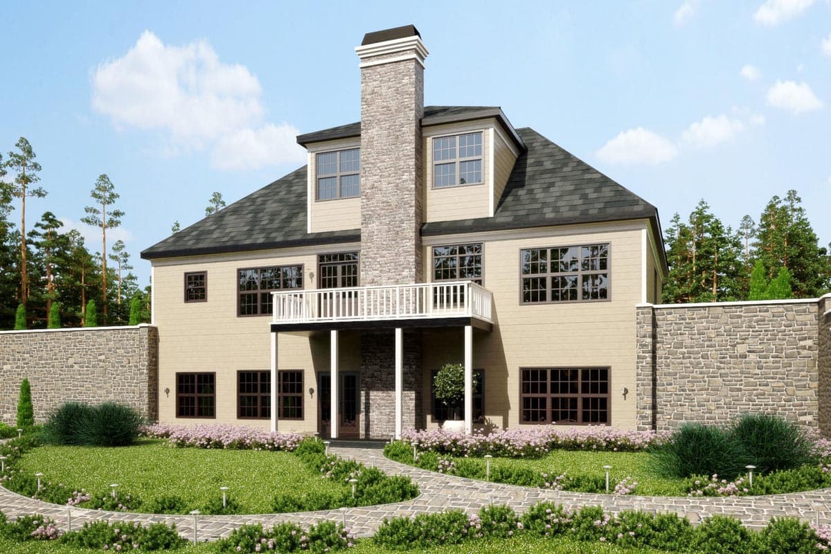 Plan 92313MX: 3 Bed House Plan with Country Kitchen and Optional Finished Lower Level - 2450 Sq Ft - Image #7 - Country, Craftsman, Traditional