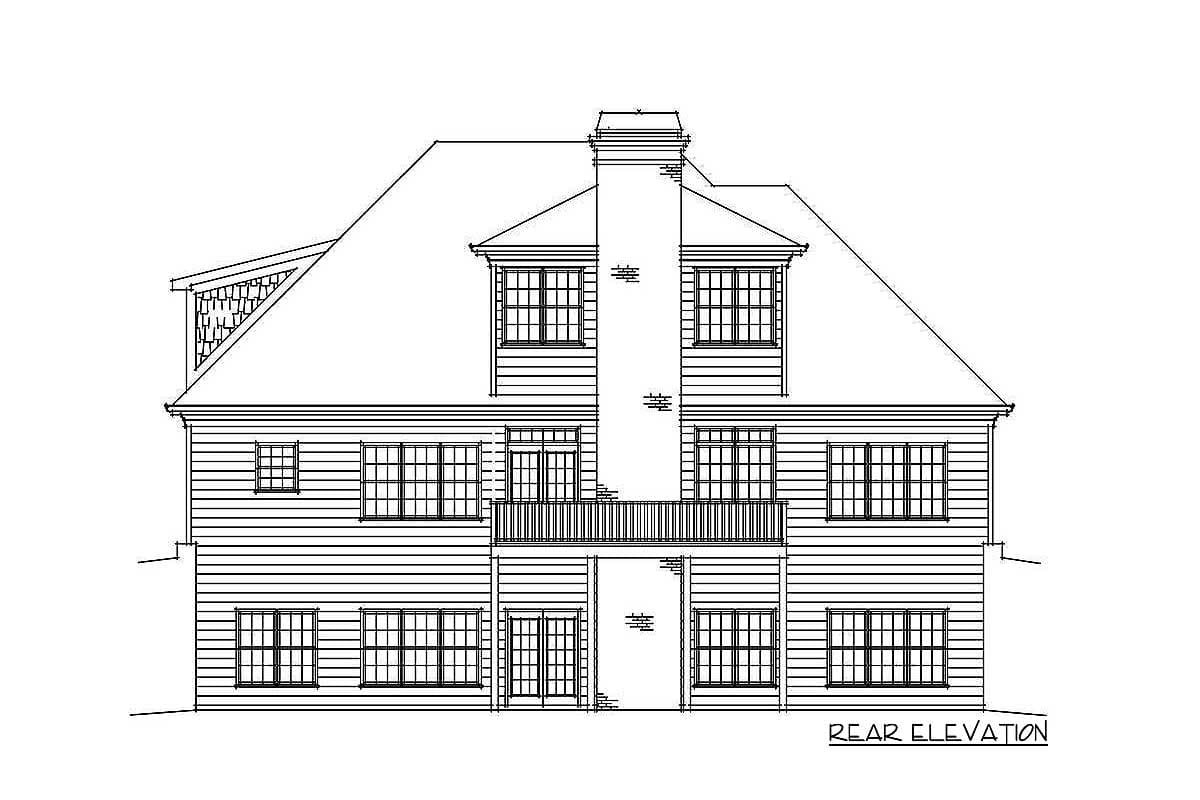 Plan 92313MX: 3 Bed House Plan with Country Kitchen and Optional Finished Lower Level - 2450 Sq Ft - Image #11 - Country, Craftsman, Traditional