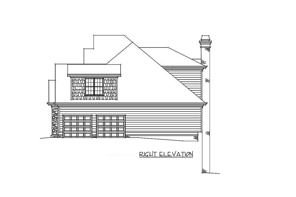 Plan 92313MX: 3 Bed House Plan with Country Kitchen and Optional Finished Lower Level - 2450 Sq Ft - Image #12 - Country, Craftsman, Traditional