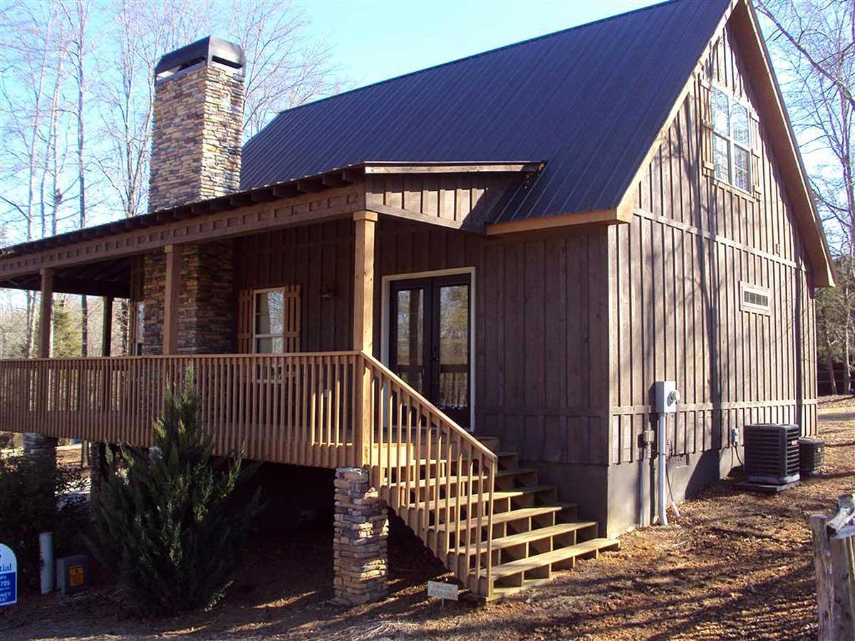 Plan 92319MX: Flexible Mountain Cottage - 1187 Sq Ft - Image #5 - Cabin, Cottage, Country, Craftsman, Mountain, Rustic