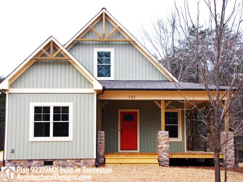 build gallery item - Exclusive House Plan 92319MX comes to life in Tennessee (again)!