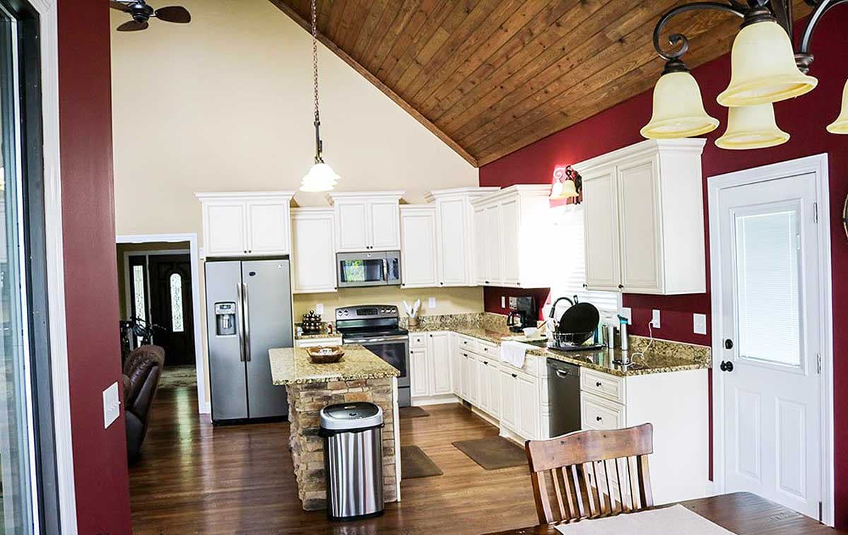 Plan 92322MX: Lake House Plan With 4 Bunks and 3 Bedrooms - 2347 Sq Ft - Image #9 - Cottage, Country, Mountain, Rustic