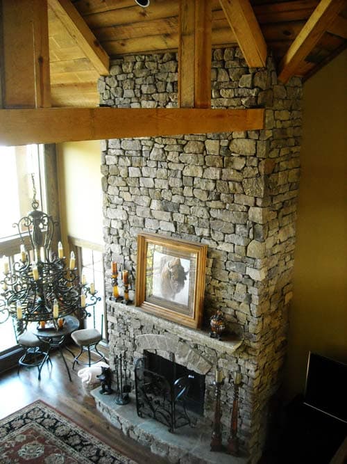 Plan 92328MX: Mountain (or Lake) House Plan with Outdoor Fireplace and Vaulted Ceilings - 2401 Sq Ft - Image #8 - Cabin, Cottage, Country, Craftsman, Mountain, Rustic