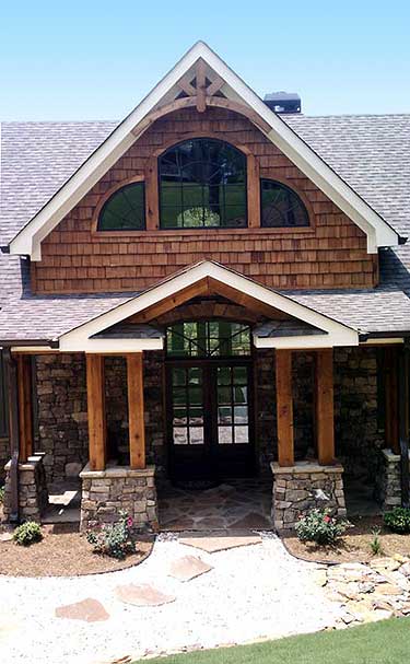 Plan 92328MX: Mountain (or Lake) House Plan with Outdoor Fireplace and Vaulted Ceilings - 2401 Sq Ft - Image #6 - Cabin, Cottage, Country, Craftsman, Mountain, Rustic