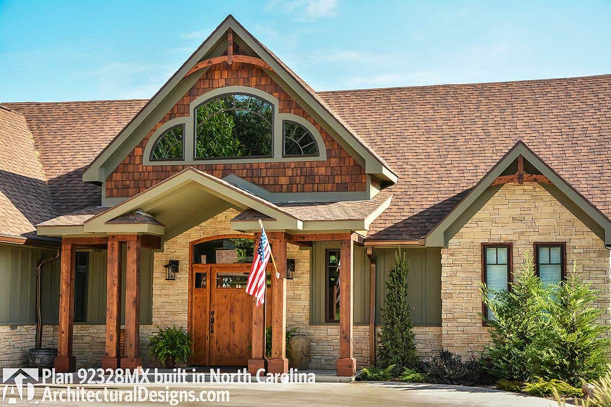 build gallery item - House Plan 92328MX modified in North Carolina