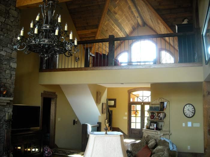 Plan 92328MX: Mountain (or Lake) House Plan with Outdoor Fireplace and Vaulted Ceilings - 2401 Sq Ft - Image #9 - Cabin, Cottage, Country, Craftsman, Mountain, Rustic