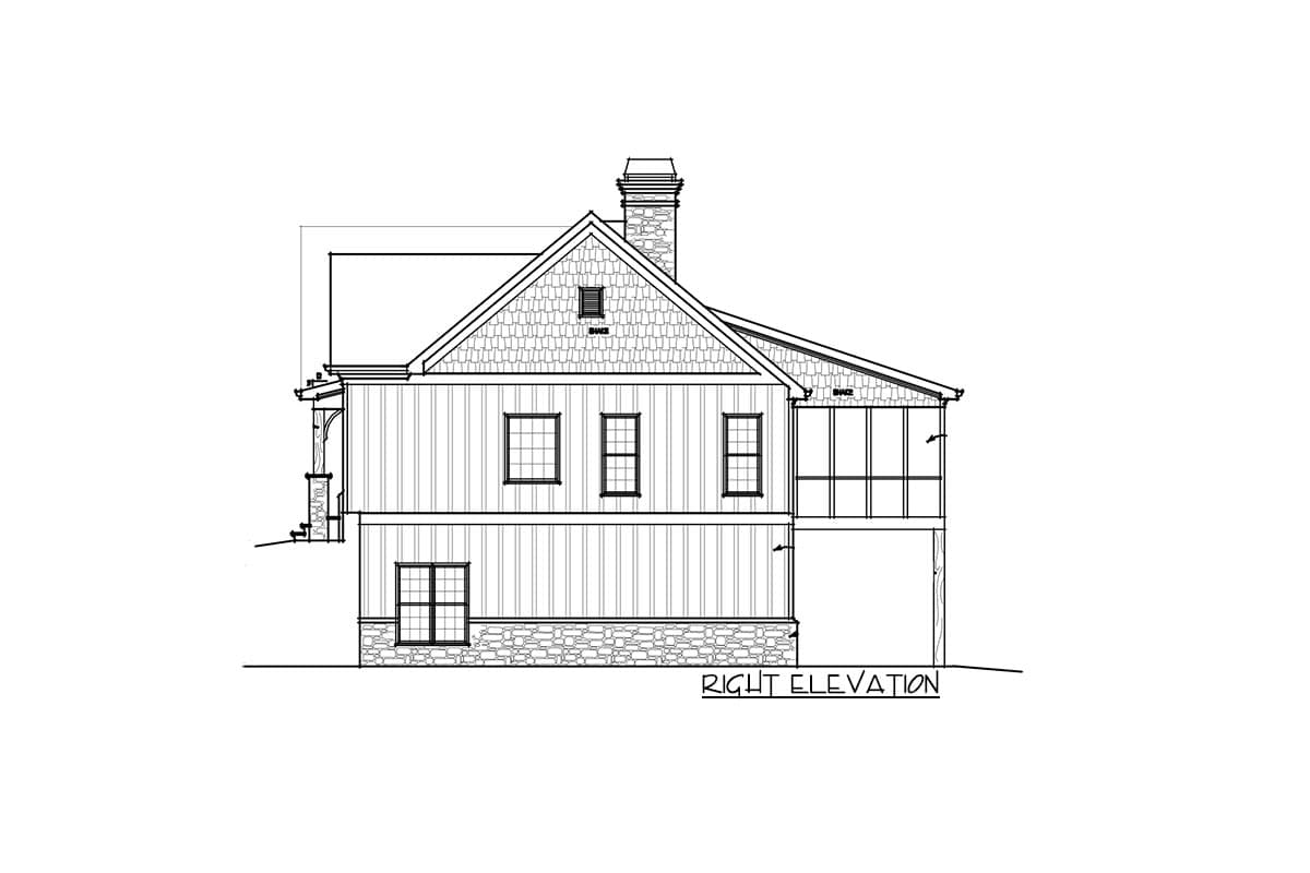 Plan 92341MX: Country Craftsman House Plan with Finished Lower Level - 3404 Sq Ft - Image #18 - Country, Craftsman, Mountain, Rustic