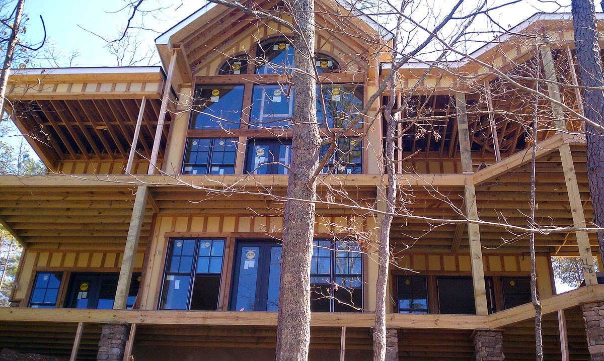 Plan 92350MX: Lake House Plan with Stacked Rear Porches - 2618 Sq Ft - Image #10 - Craftsman, Mountain, Rustic