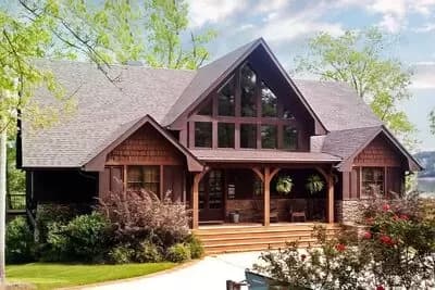 Lake House Plan with Amazing Rear Views - 1989 Sq Ft
