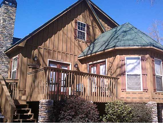 Plan 92356MX: Cabin Escape with Gazebo-Type Porch - 1380 Sq Ft - Image #4 - Cabin, Cottage, Mountain, Rustic