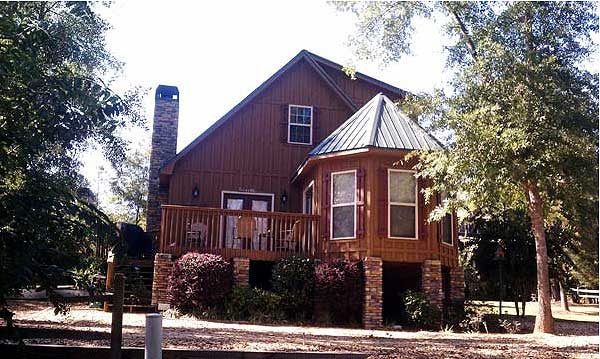 Plan 92356MX: Cabin Escape with Gazebo-Type Porch - 1380 Sq Ft - Image #6 - Cabin, Cottage, Mountain, Rustic