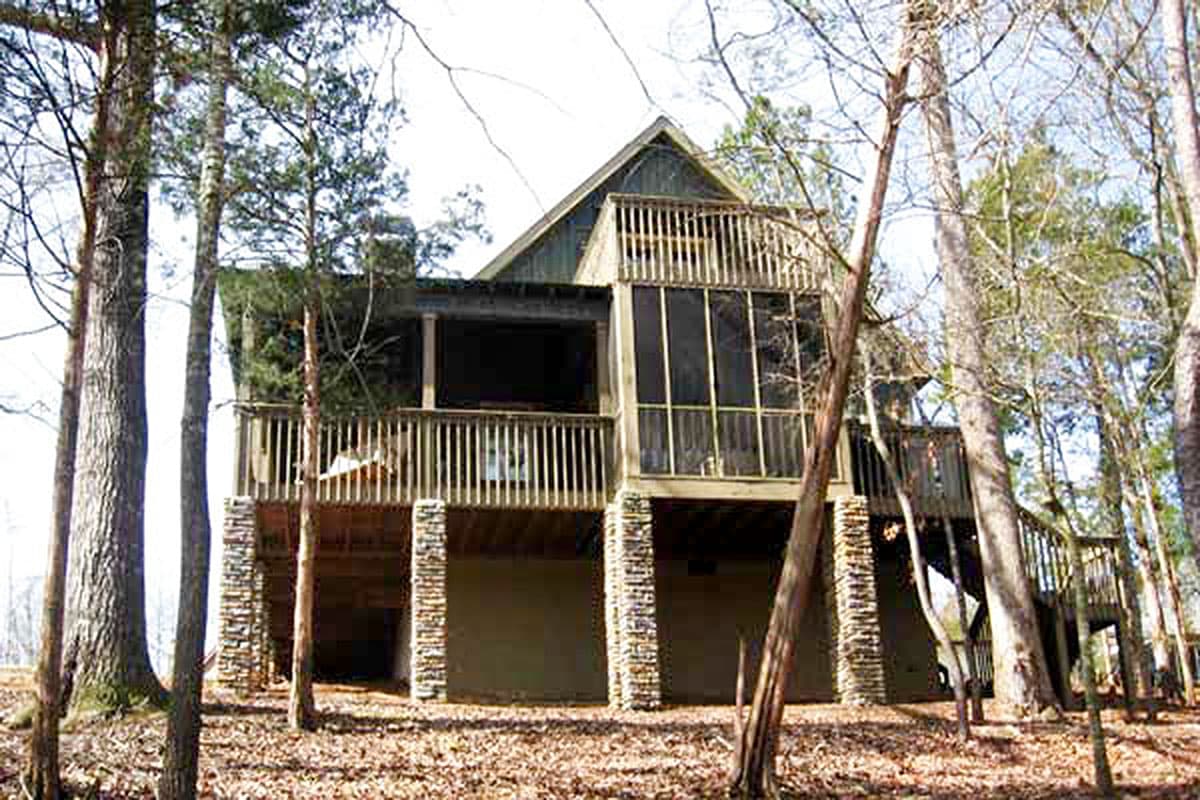 Plan 92359MX: Rustic 3 Bedroom Cottage House Plan - 1572 Sq Ft - Image #5 - Cabin, Cottage, Country, Mountain, Rustic