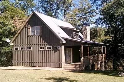 Rustic 3 Bedroom Cottage House Plan - 1572 Sq Ft