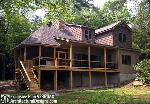 Plan 92361MX: Rustic Escape With Optional Lower Level - 1848 Sq Ft - Image #8 - Cottage, Craftsman, Mountain, Rustic