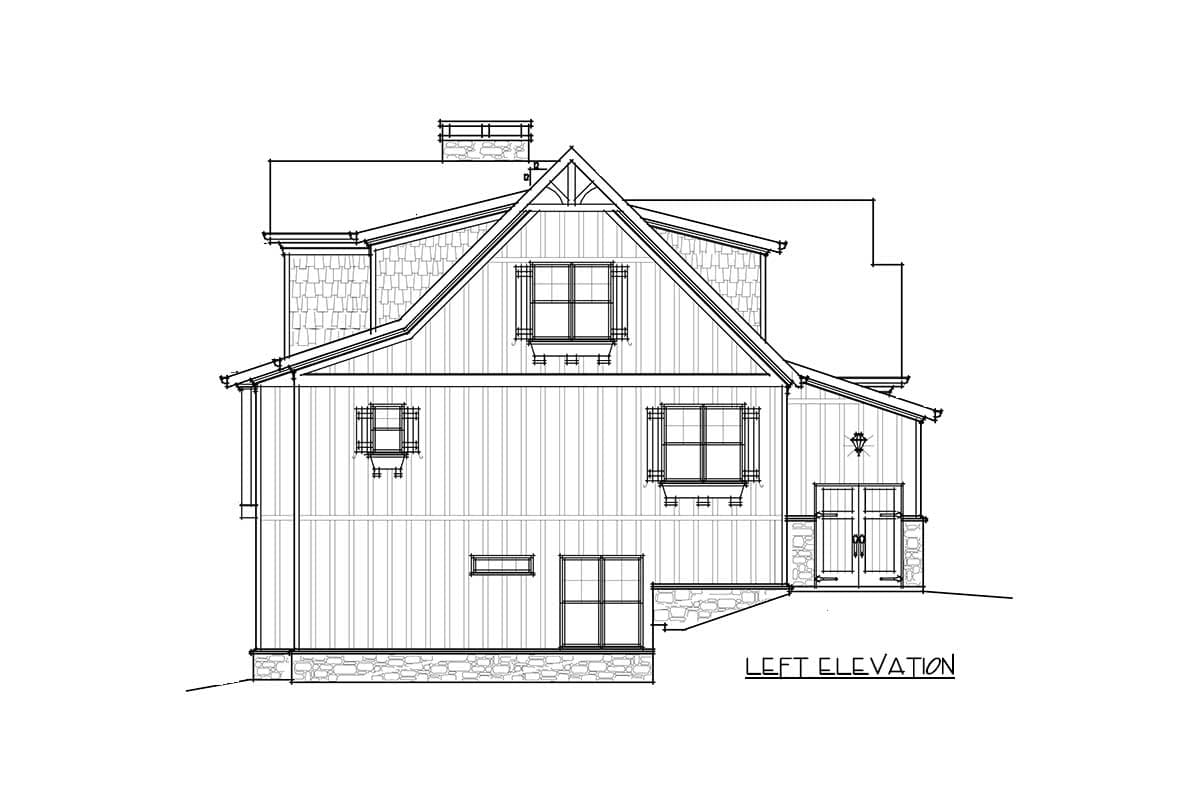 Plan 92361MX: Rustic Escape With Optional Lower Level - 1848 Sq Ft - Image #14 - Cottage, Craftsman, Mountain, Rustic