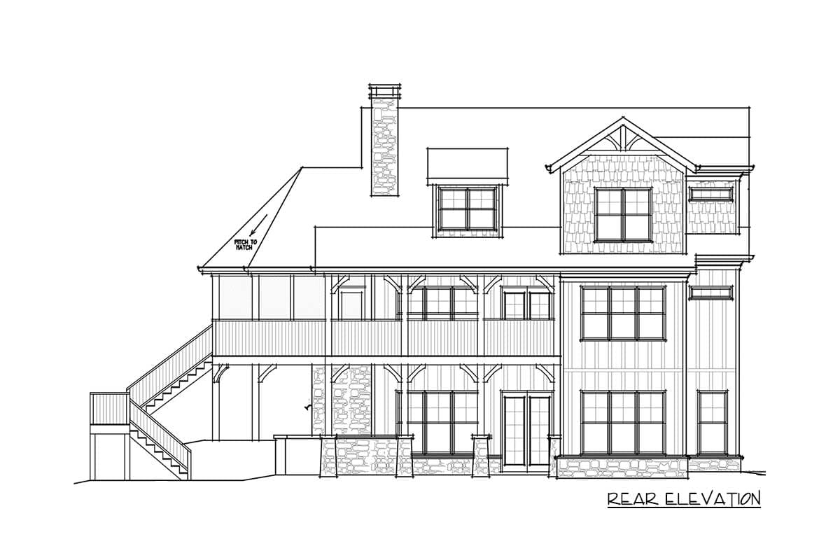 Plan 92361MX: Rustic Escape With Optional Lower Level - 1848 Sq Ft - Image #15 - Cottage, Craftsman, Mountain, Rustic
