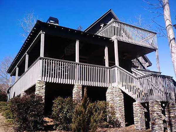 Plan 92364MX: Rustic Retreat With Wraparound Porch - 1501 Sq Ft - Image #6 - Cabin, Cottage, Country, Mountain, Rustic