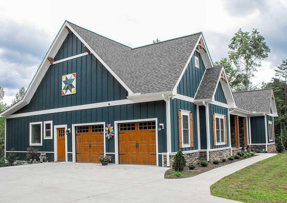 Plan 92366MX: Craftsman Escape With Bunk Room - 1765 Sq Ft - Image #15 - Country, Craftsman, Mountain, Rustic