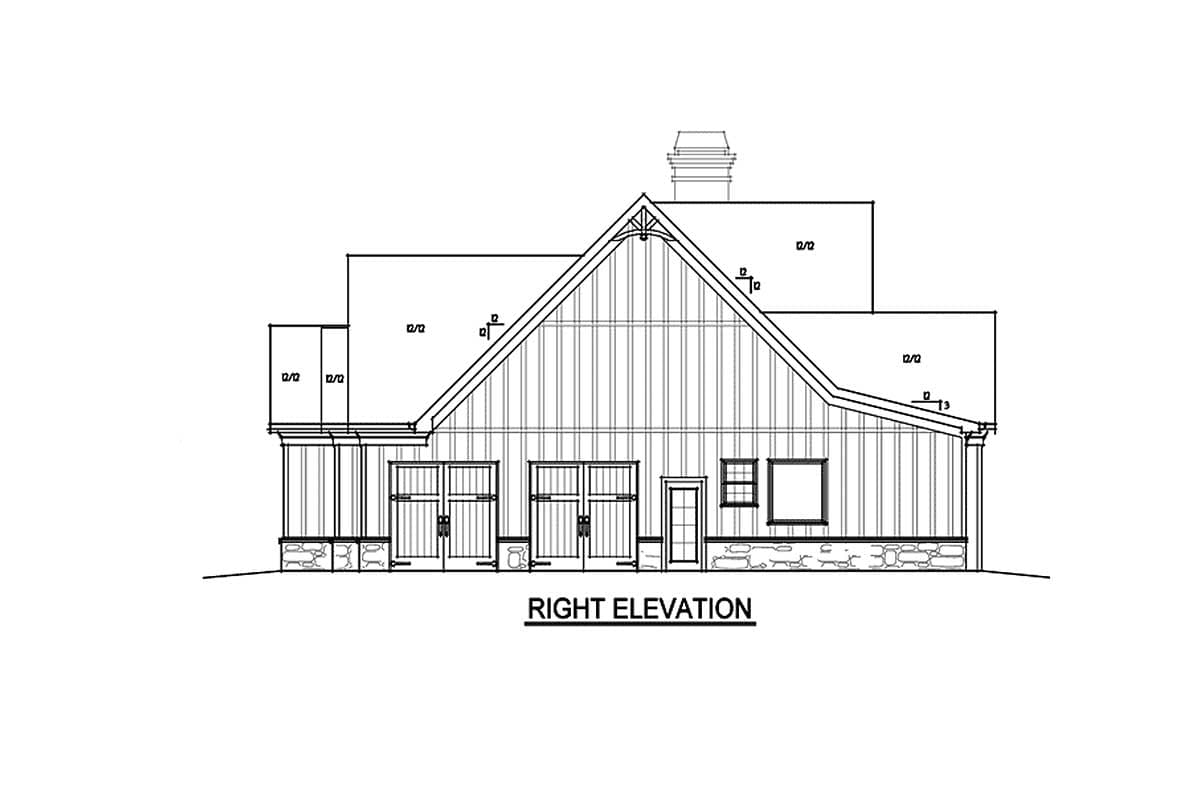 Plan 92366MX: Craftsman Escape With Bunk Room - 1765 Sq Ft - Image #37 - Country, Craftsman, Mountain, Rustic