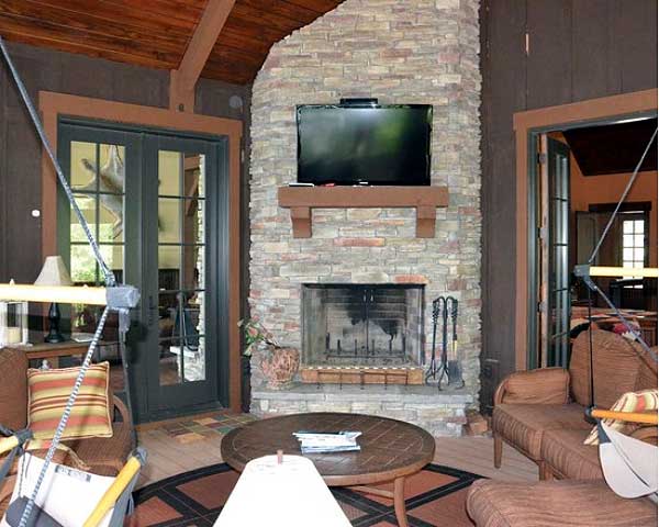 Plan 92367MX: Mountain Cottage House Plan Under 2000 Square Feet with Drive-Under Garage - Image #8 - Craftsman, Mountain, Rustic