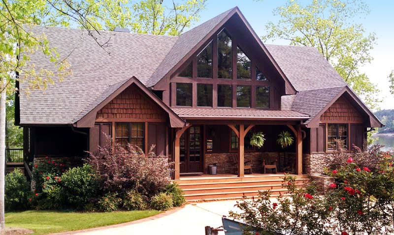 Plan 92367MX: Mountain Cottage House Plan Under 2000 Square Feet with Drive-Under Garage - Image #5 - Craftsman, Mountain, Rustic