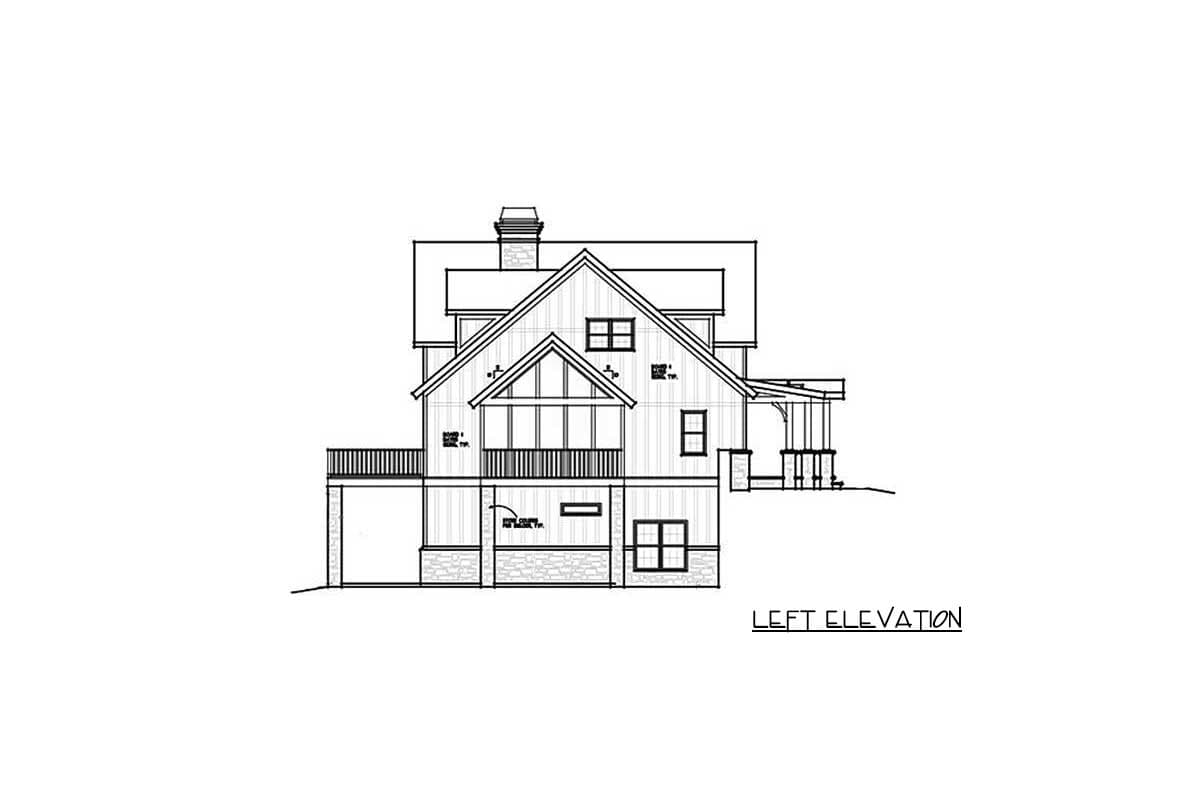 Plan 92368MX: Exclusive Mountain Craftsman Home Plan - 2488 Sq Ft - Image #23 - Country, Craftsman, Mountain, Rustic