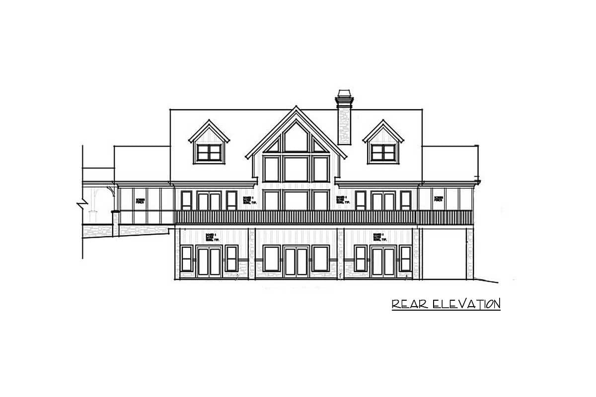 Plan 92368MX: Exclusive Mountain Craftsman Home Plan - 2488 Sq Ft - Image #24 - Country, Craftsman, Mountain, Rustic