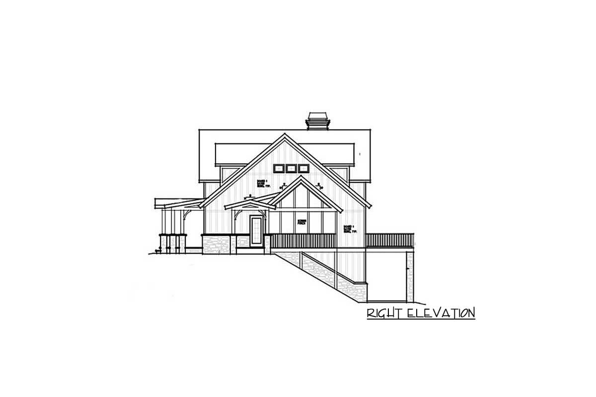 Plan 92368MX: Exclusive Mountain Craftsman Home Plan - 2488 Sq Ft - Image #25 - Country, Craftsman, Mountain, Rustic