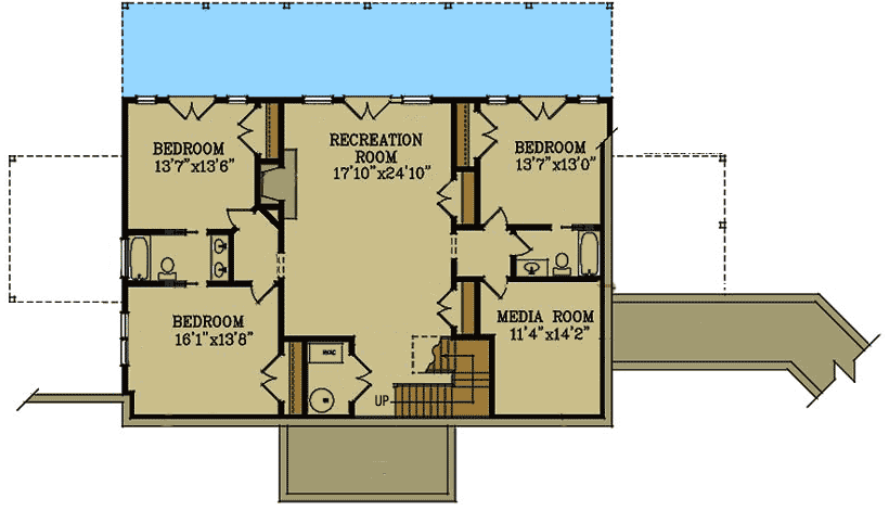 Plan 92368MX: Exclusive Mountain Craftsman Home Plan - 2488 Sq Ft - Floor Plan - Optional Finished Lower Level - Country, Craftsman, Mountain, Rustic