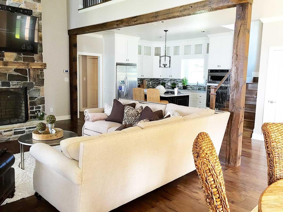 Plan 92371MX: 3 Bed Rustic House Plan with Views Out Back - 1946 Sq Ft - Image #8 - Cottage, Country, Mountain, Rustic, Vacation