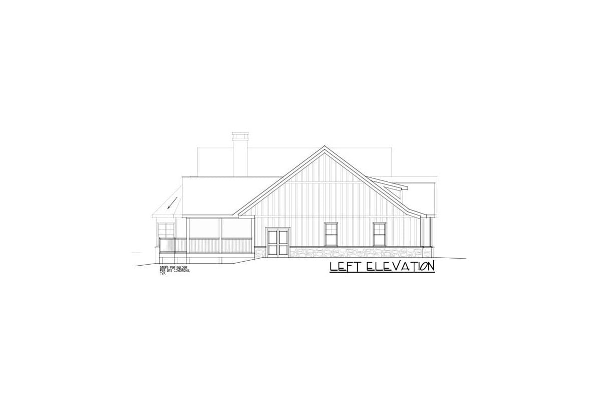 Plan 92373MX: Exclusive 3 Bedroom Mountain Retreat - Image #13 - Craftsman, Mountain, Rustic