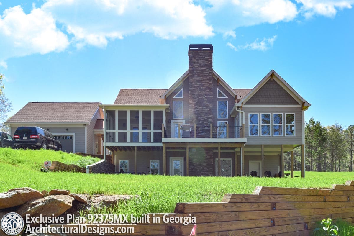 Plan 92375MX: Mountain Cottage with Amazing Outdoor Spaces - 1989 Sq Ft - Image #8 - Country, Craftsman, Modern Farmhouse, Mountain, New American, Rustic