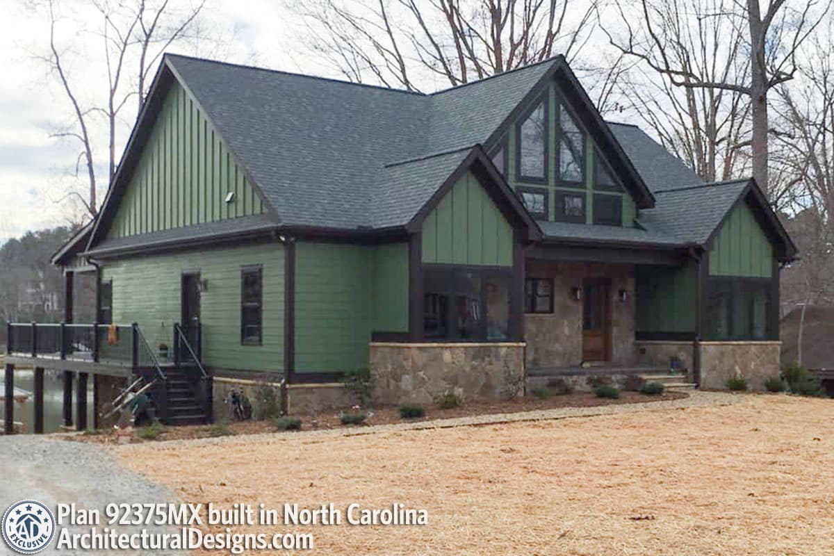 build gallery item - Exclusive House Plan 92375MX Comes to Life in Michigan