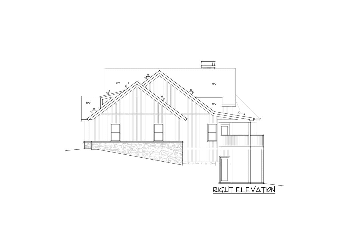Plan 92375MX: Mountain Cottage with Amazing Outdoor Spaces - 1989 Sq Ft - Image #47 - Country, Craftsman, Modern Farmhouse, Mountain, New American, Rustic