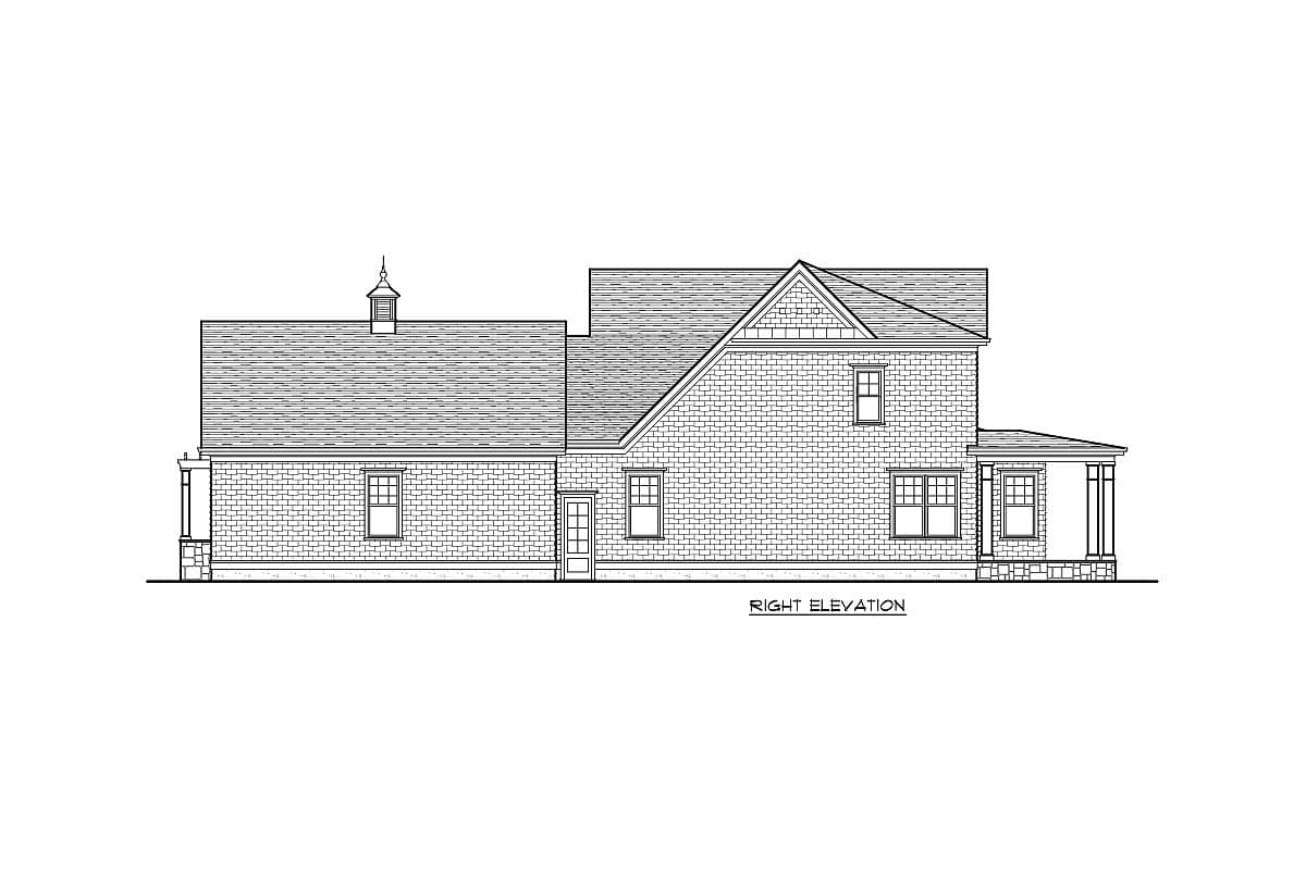 Plan 93058EL: Stunning Shingle Style Home Plan - Image #6 - New American, Shingle, Traditional