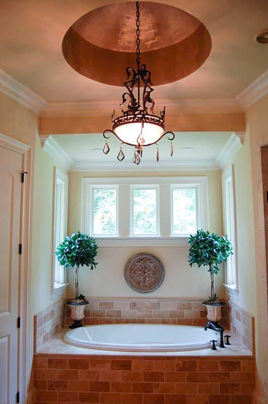 Plan 93086EL: Tudor Mansion for Sloping Lot - 4000 Sq FT - Image #7 - European, French Country, Tudor