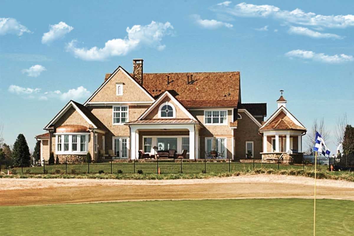 Plan 9318EL: Classic Shingle Style Home Plan - Image #4 - Coastal, Shingle