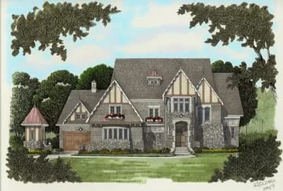 Victorian Style Home Plan