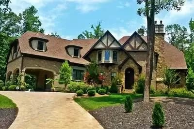 Luxurious Tudor House Plan